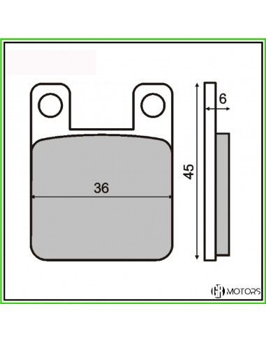 Pastiglie freno RMS organiche Peugeot...