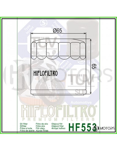 Filtro olio Hiflo Benelli 899/1130 -...