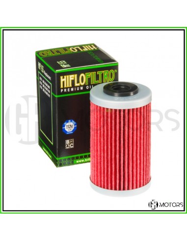 Filtro olio Hiflo HF155 per moto da...