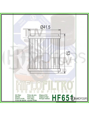 Filtro olio Hiflo KTM Duke 690 /...