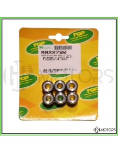 Kit 6 rulli TOP 19x17 gr....