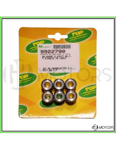Kit 6 rulli TOP 19x17 gr. 7,7 - 9922790