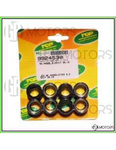 Kit 8 rulli TOP 25x17 gr....
