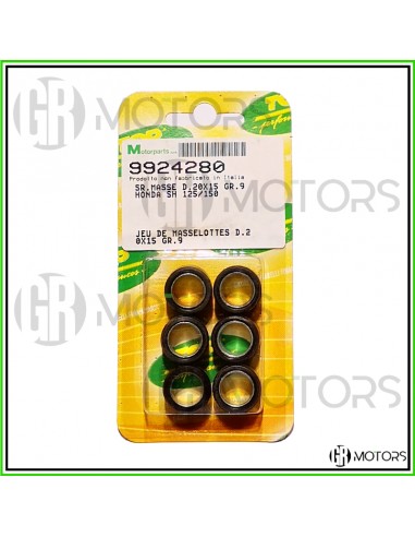 Kit 6 rulli TOP 20x15 gr. 9 Honda SH...