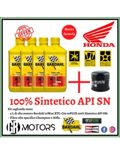 Kit tagliando Bardahl 10W40...