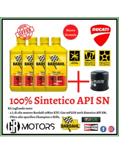 Kit tagliando Bardahl 15W50...