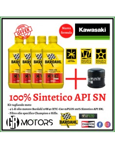 Kit tagliando Bardahl 10W40...