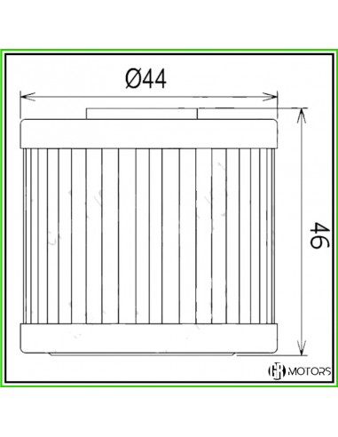 Filtro olio Champion COF468 Kymco...
