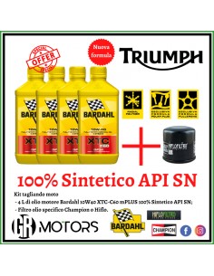 Kit tagliando Bardahl 10W40...