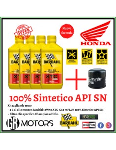 Kit tagliando Bardahl 10W50...