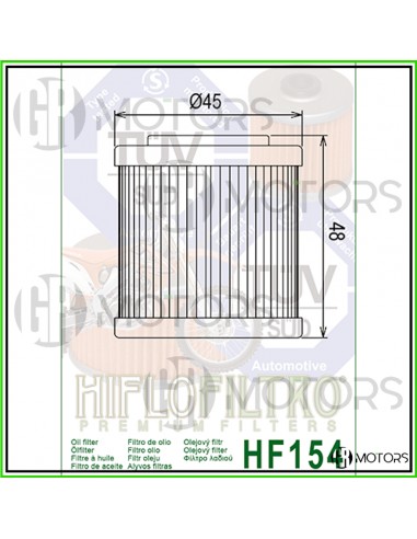 Filtro olio Hiflo HF154 Husqvarna...