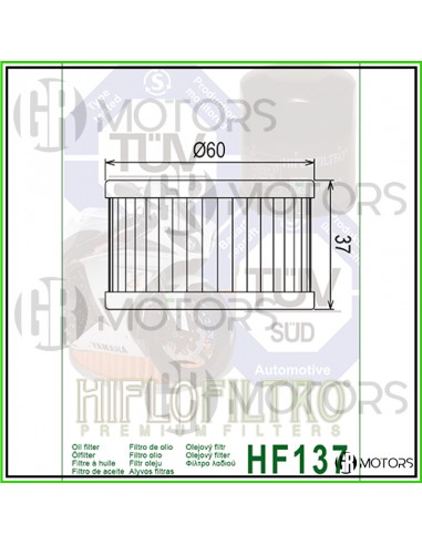 Filtro olio Hiflo Suzuki DR...