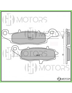 Pastiglie ant. SX organiche...