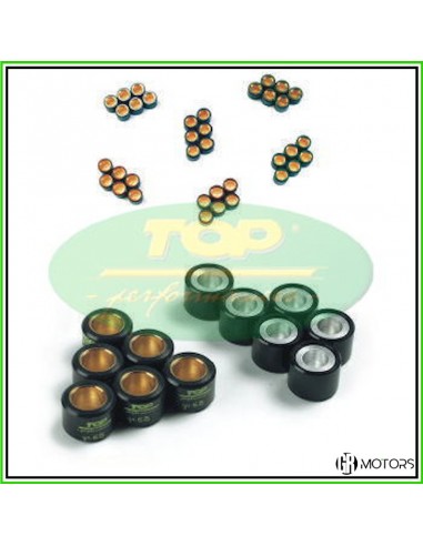 Kit 6 rulli TOP 16x13 gr. 7,5 Piaggio...