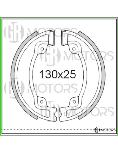 Ganasce freno posteriore RMS Kymco...
