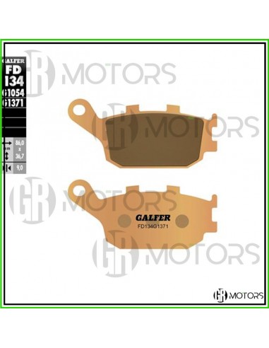 Pastiglie freno Galfer sinterizzate -...