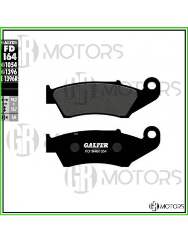 Pastiglie freno Galfer semi metallic...