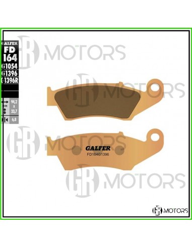 Pastiglie anteriori Galfer...