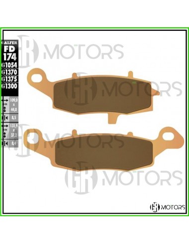 Pastiglie anteriori Galfer...