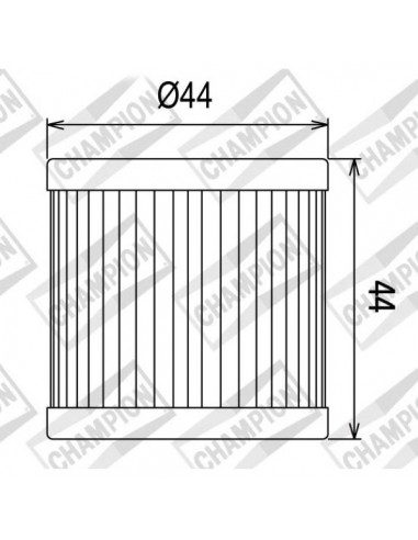 Filtro olio Champion COF039 SUzuki...