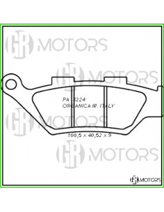 Pastiglie freno organiche...