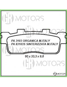 Pastiglie freno organiche...