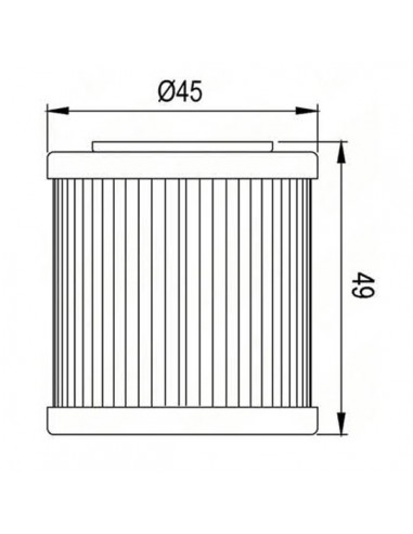 Filtro olio CHampion COF082 Piaggio...