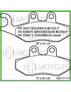 Pastiglie posteriori ETRE...