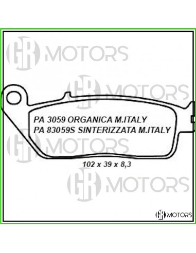 Pastiglie anteriori ETRE Honda SH 125...