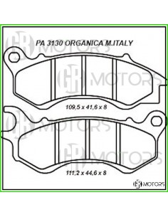 Pastiglie anteriori ETRE...