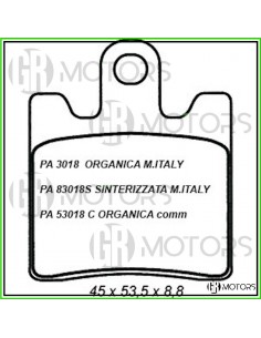 Pastiglie freno organiche...