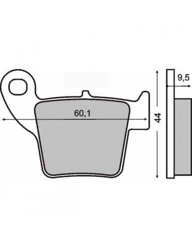Pastiglie posteriori organiche RMS...