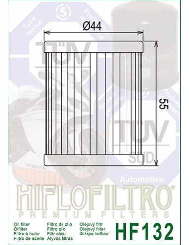 Filtro olio Hiflo Yamaha X-Max 400 /...
