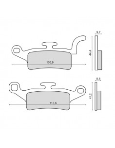 Pastiglie freno anteriore...
