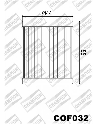 Filtro olio Champion COF032 - 100609055
