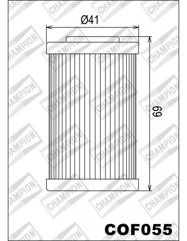 Filtro olio Champion COF055...