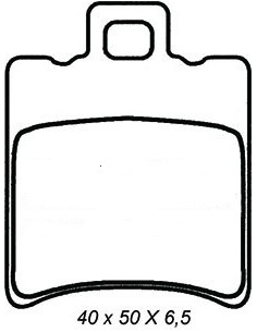 Pastiglie anteriori ETRE...