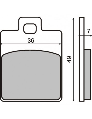 Pastiglie posteriori RMS Peugeot...
