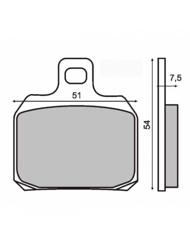 Pastiglie posteriori Sinter Ducati...