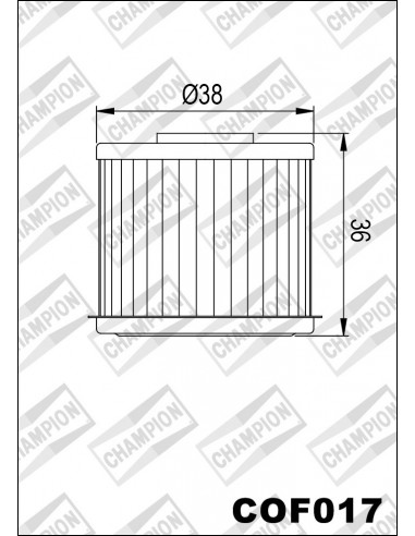 Filtro olio trasmissione DCT Champion...