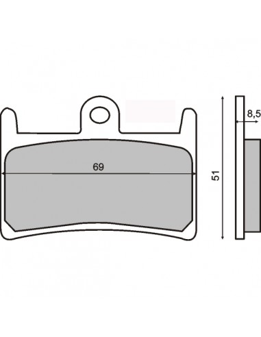 Kit pastiglie anteriori RMS...