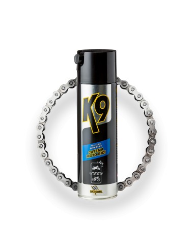 Pulitore spray per catena moto...