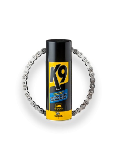Lubrificante spray per catena moto...