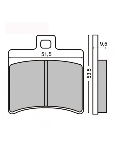 Pastiglie posteriori RMS Aprilia...