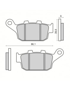 Pastiglie freno posteriore...