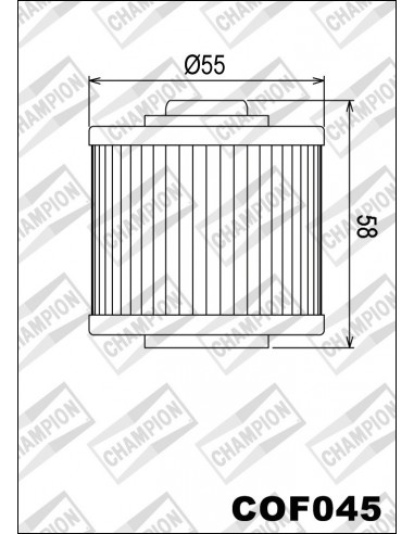 Filtro olio Champion COF045 Yamaha XT...